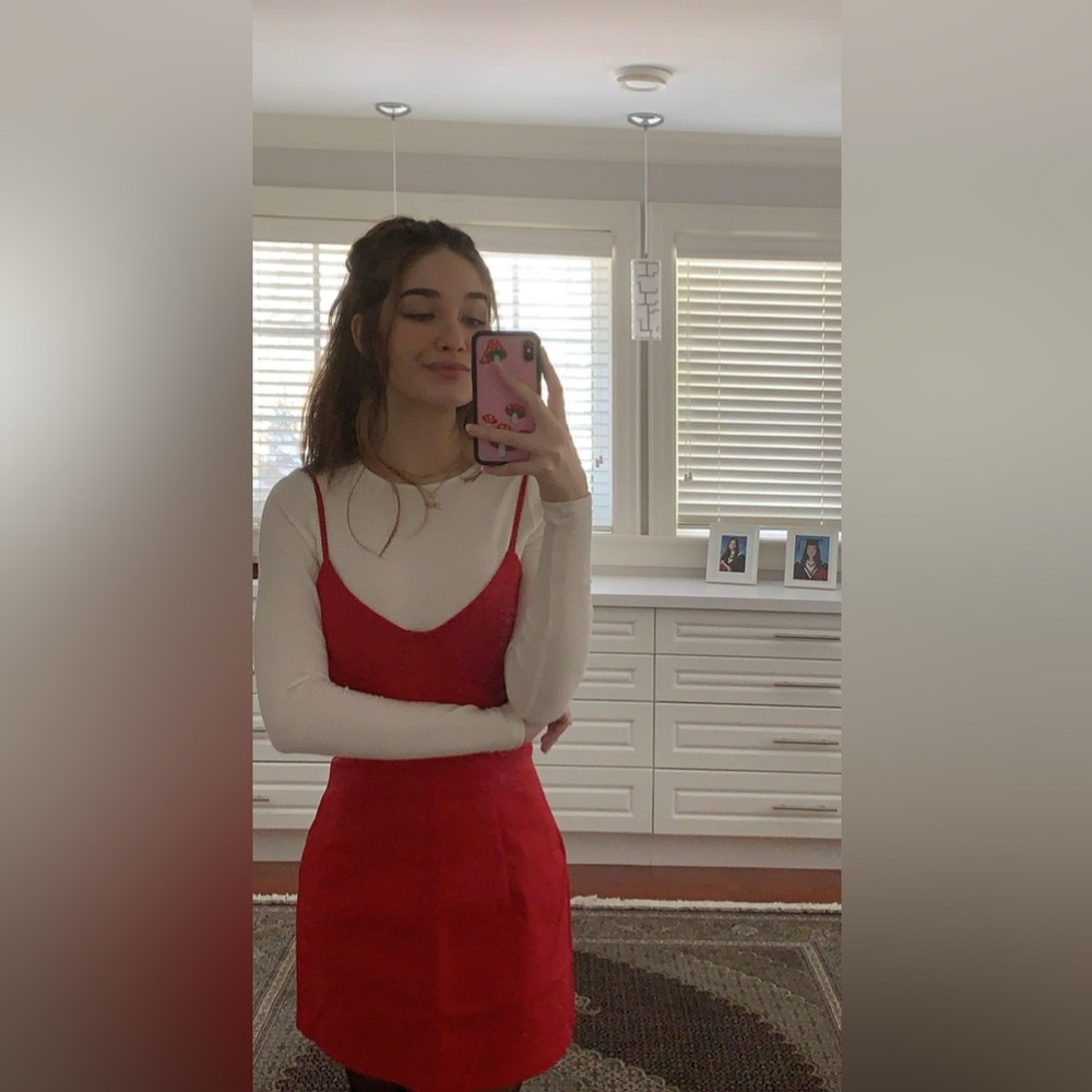 Princess Polly red mini dress